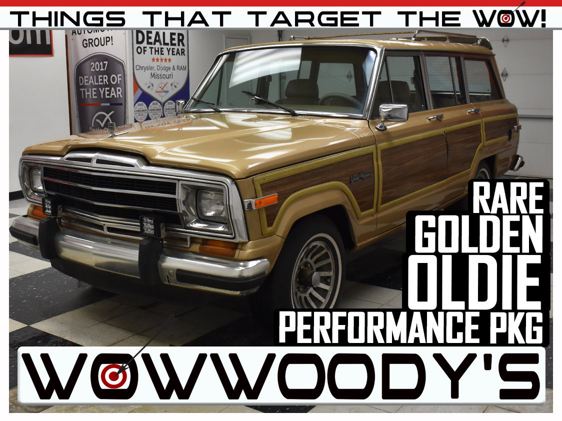 Used 1987 Jeep Grand Wagoneer 4DR Wagon 4X4 5.9L V8 Leather Seats Roof Rack Power Windows