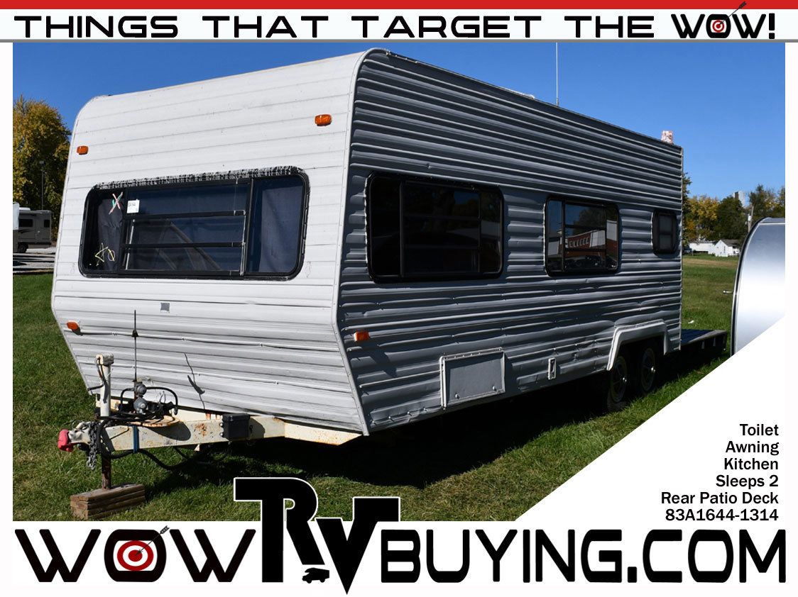 Used 0 Prowler Regal Sleeps 2 Kitchen Bathroom Patio