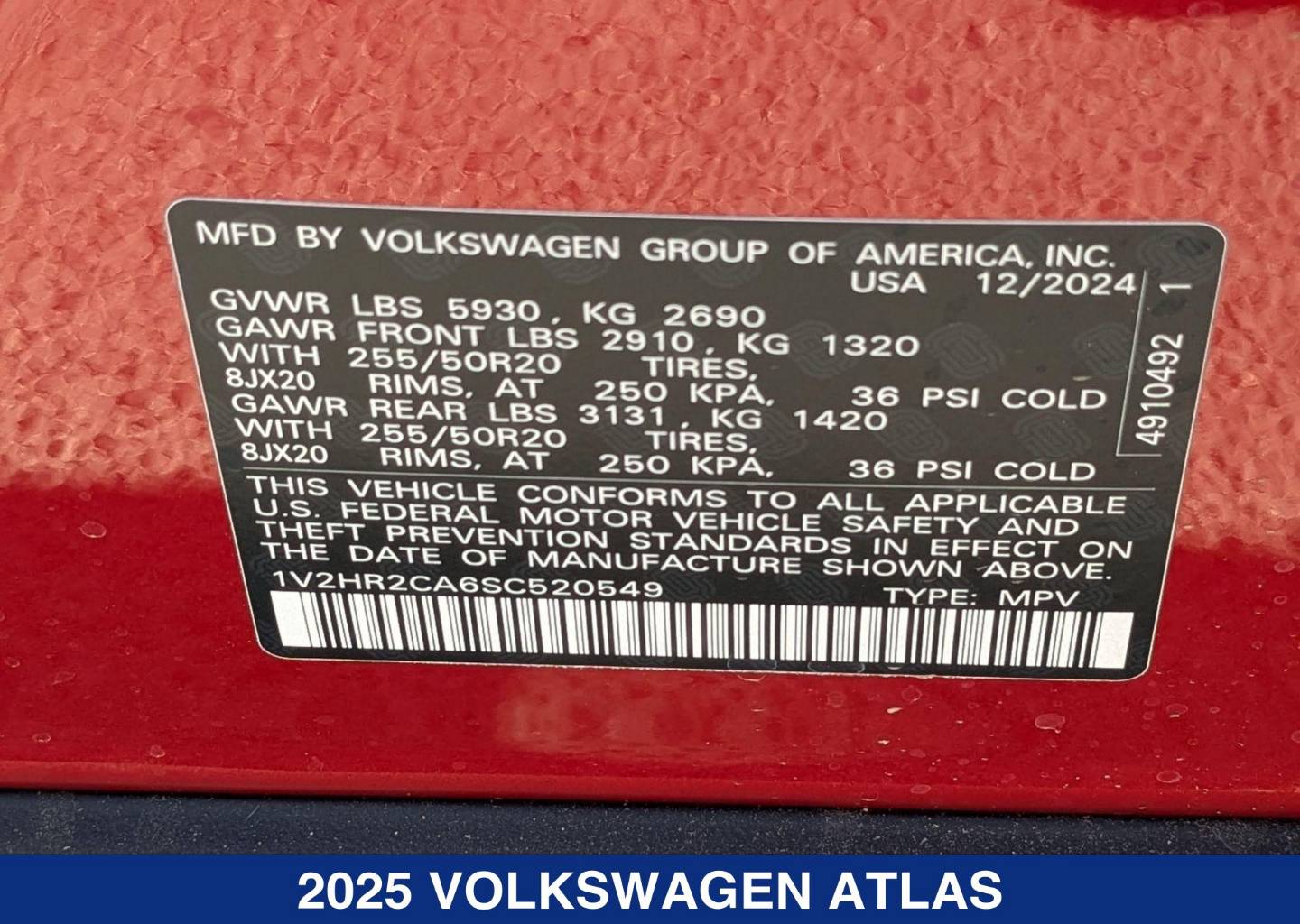 2025 Volkswagen Atlas SE w/Tech - Photo 23