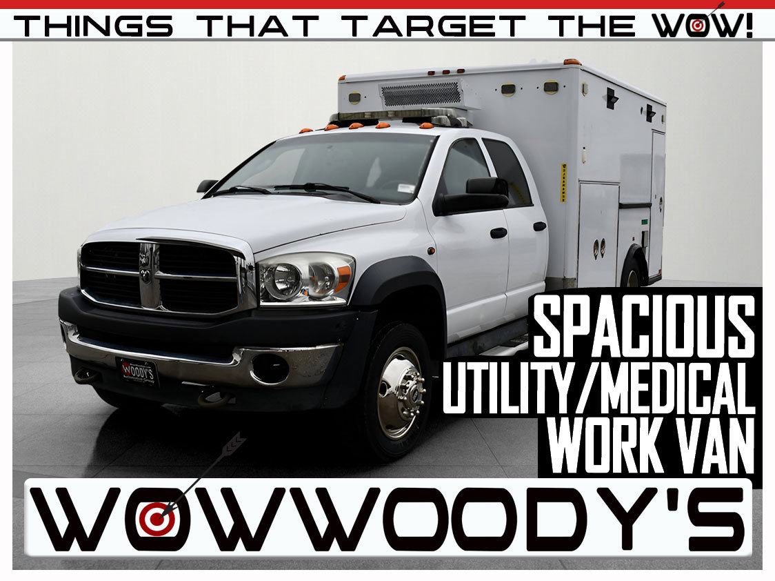 Used 2010 Dodge RAM 4500 ST Quad Cab 6.7L I6 Cummins Turbo Diesel Rescue Ready Package