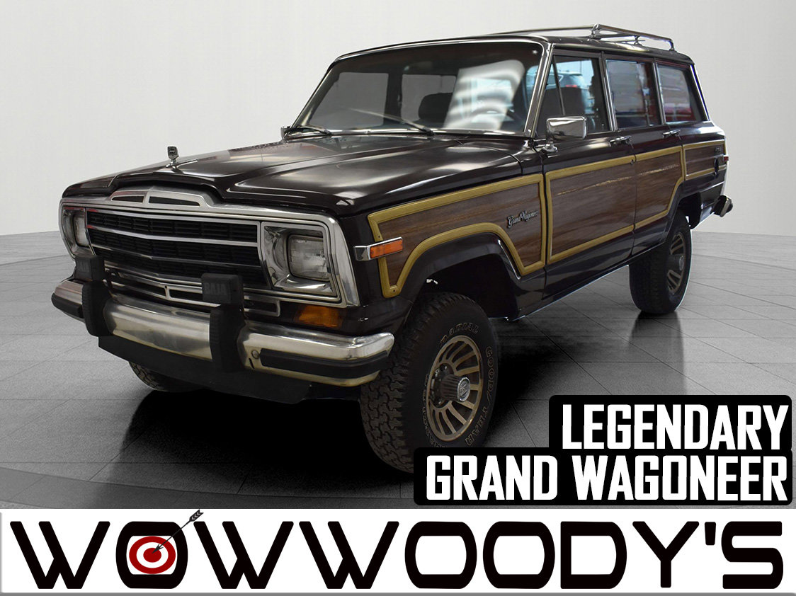 Used 1989 Jeep Grand Wagoneer 4X4 5.9L V8 Tow Package Leather Seats Roof Rack