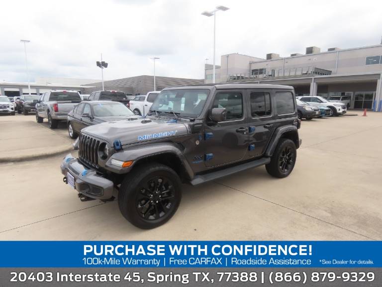 2021 Jeep Wrangler 4XE Unlimited Sahara High Altitude 4X4