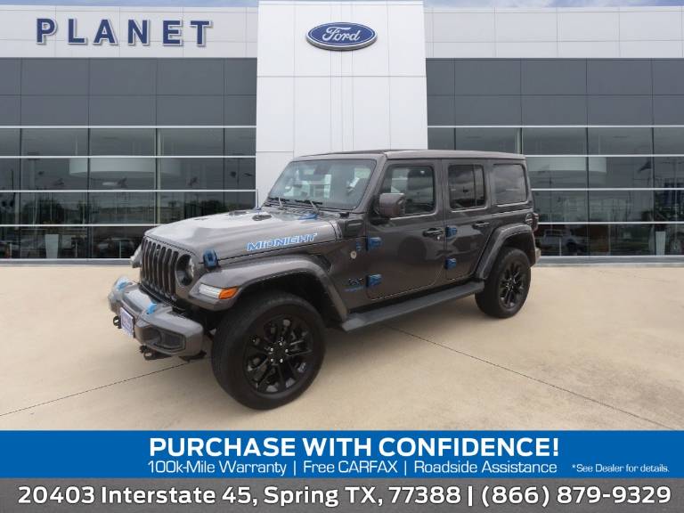 2021 Jeep Wrangler 4XE Unlimited Sahara High Altitude 4X4