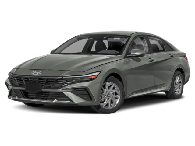 New 2026 Hyundai Elantra Hybrid Blue