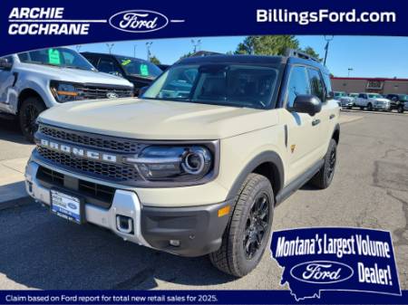 2025 Ford Bronco Sport BADLANDS 4X4