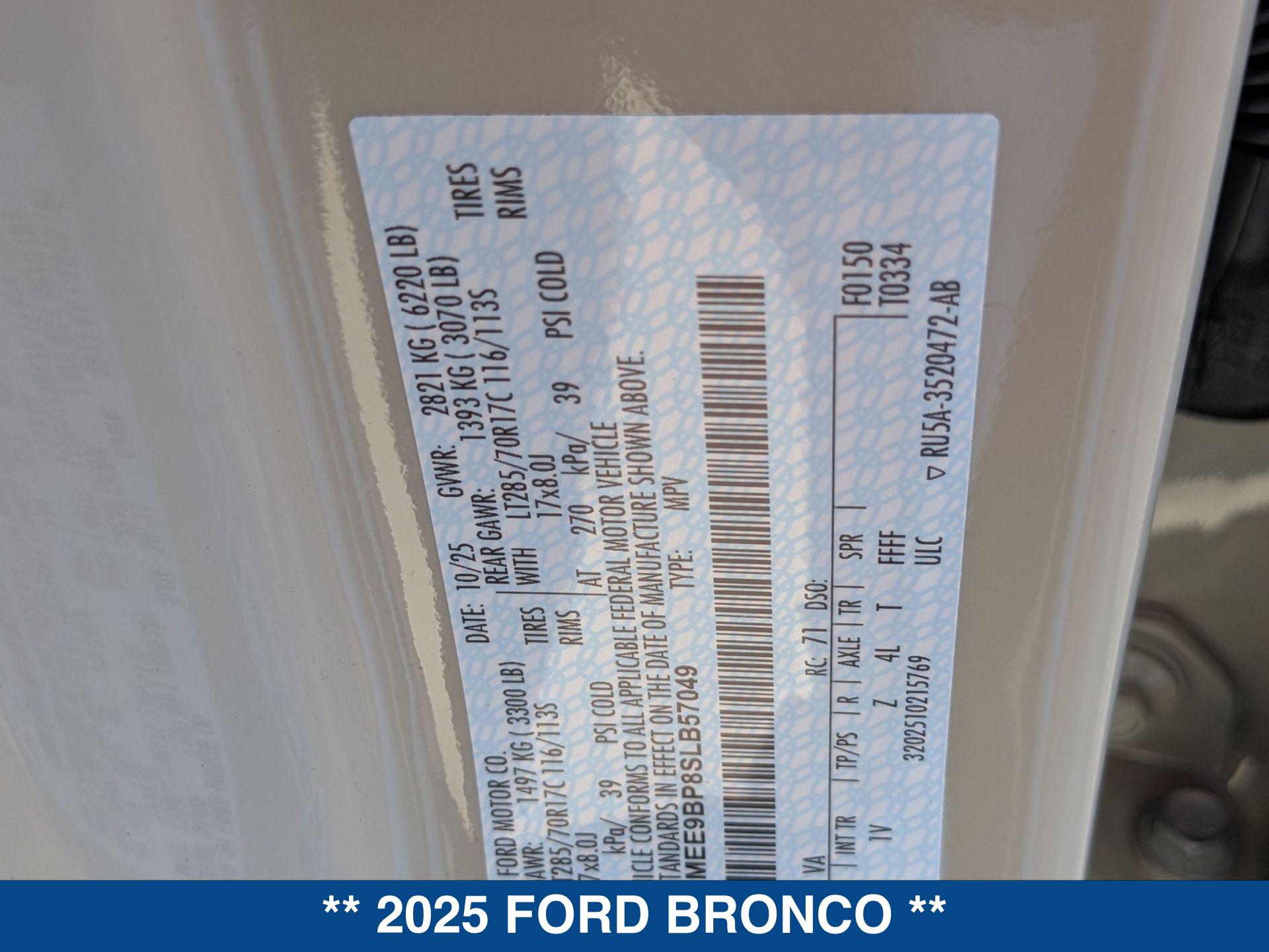 2025 Ford Bronco 4-Door Badlands - Photo 22