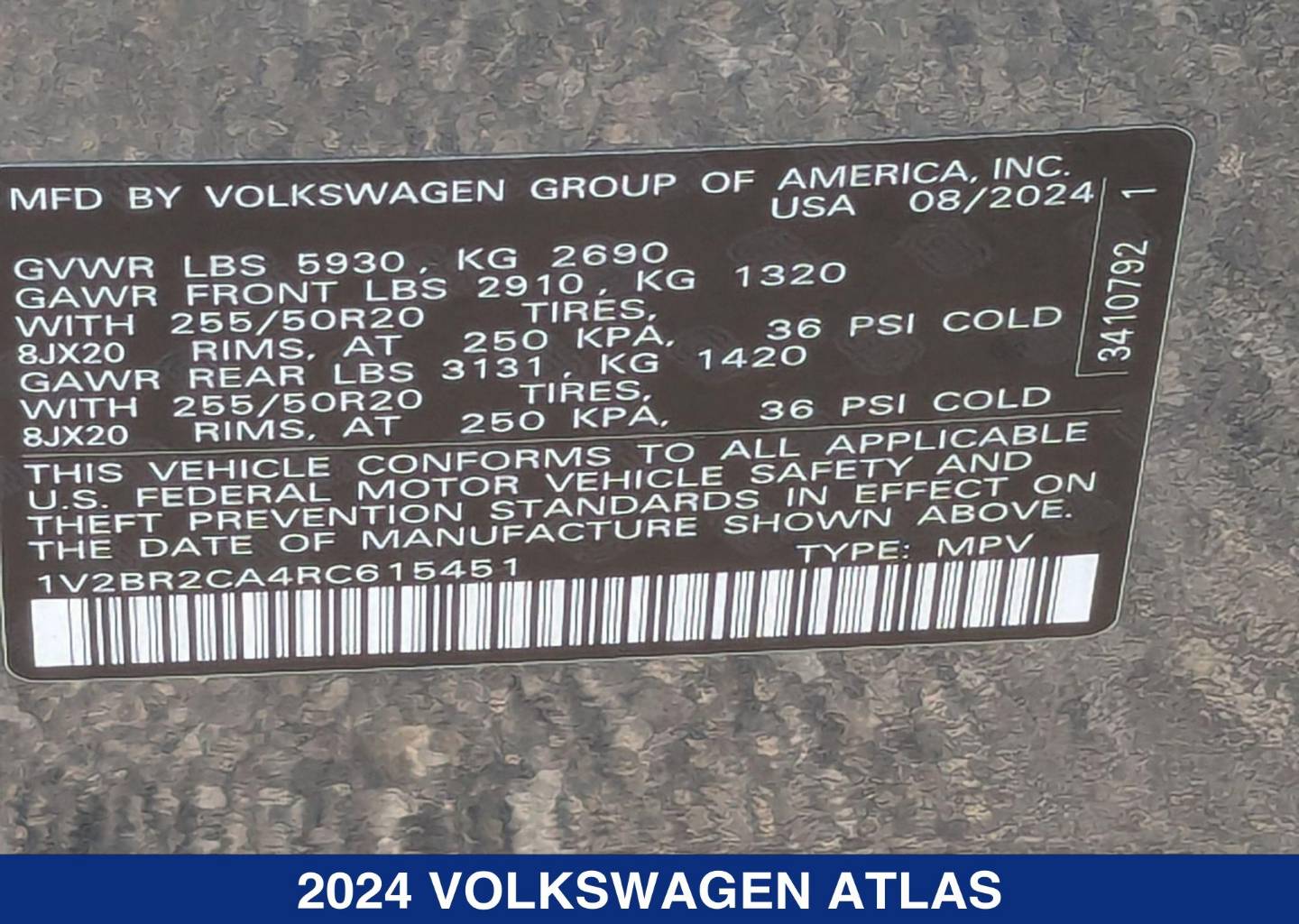 2024 Volkswagen Atlas SEL - Photo 21