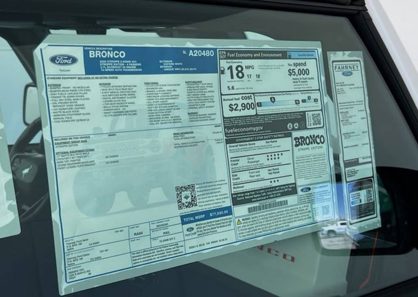 2025 Ford Bronco 2-Door Stroppe - Photo 19