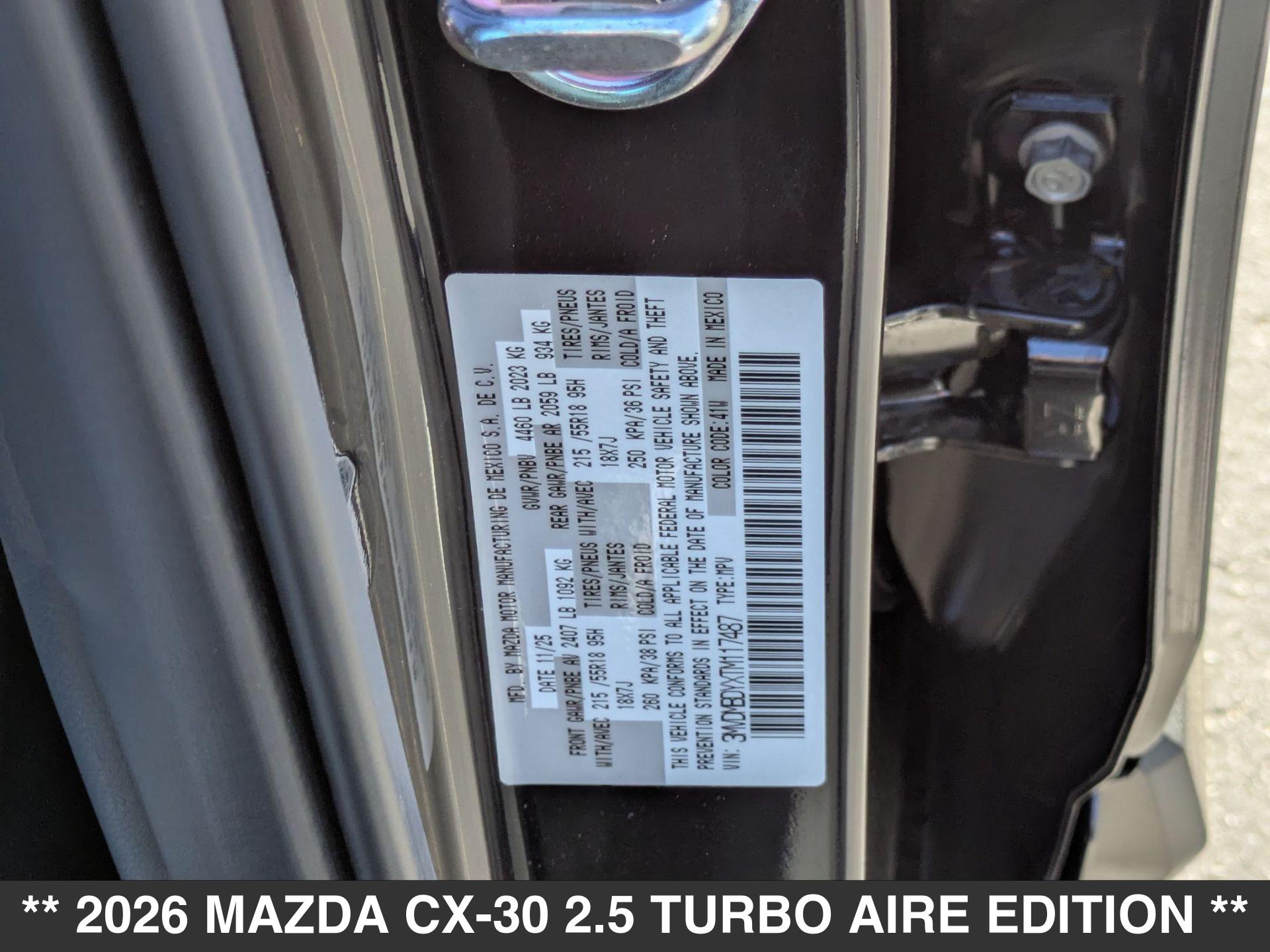 2026 Mazda CX-30 Turbo Aire Edition - Photo 15