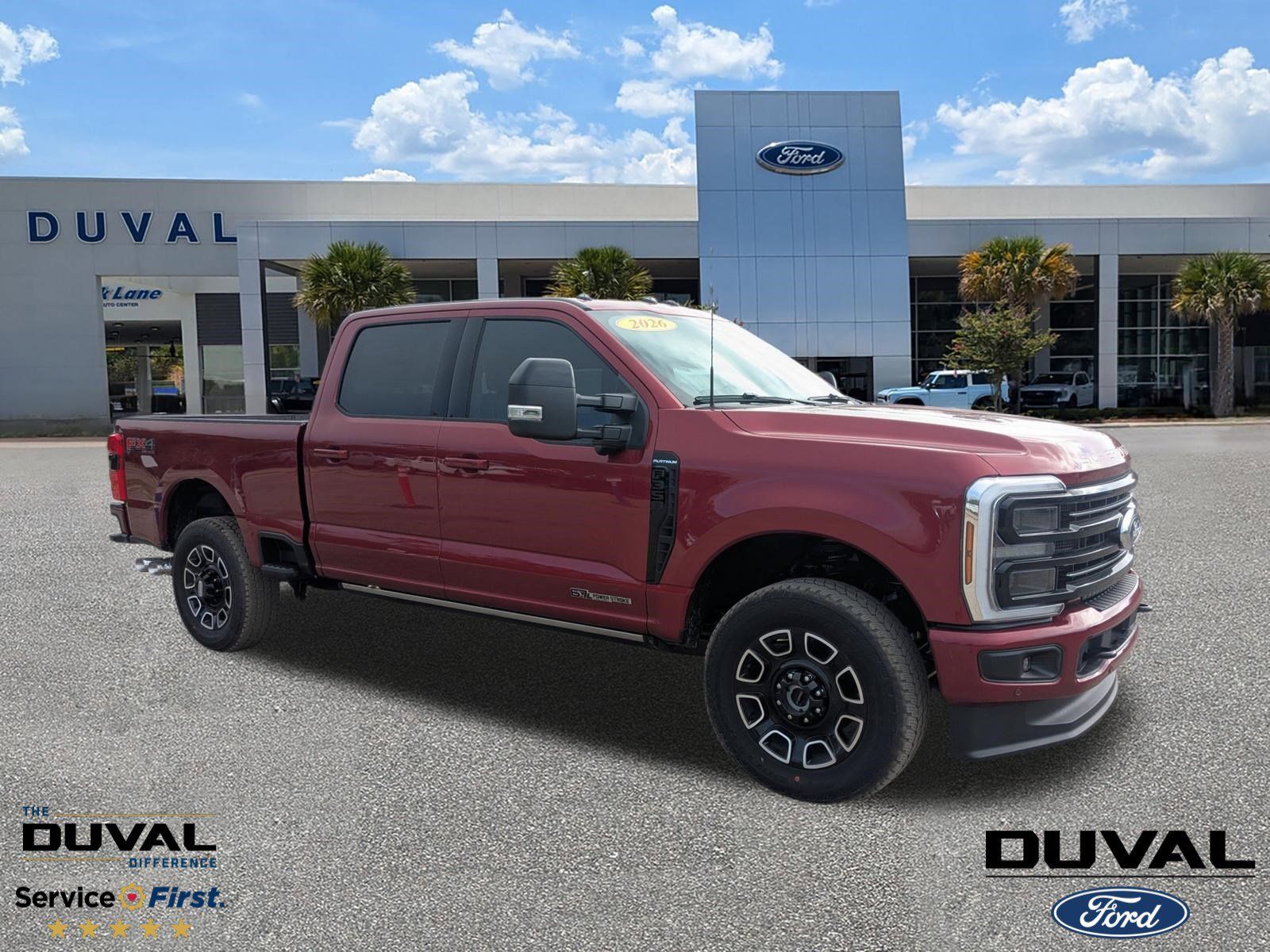 New 2026 Ford F-350SD Platinum