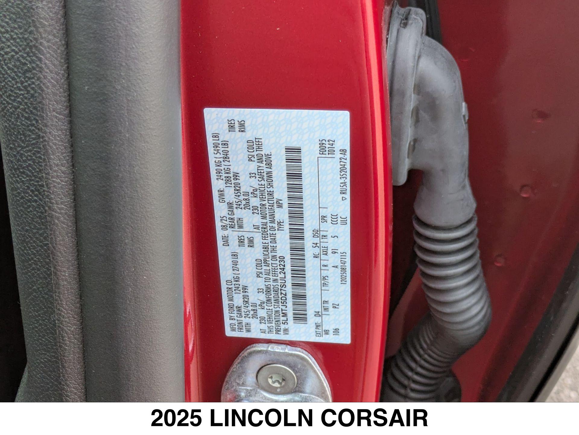 2025 Lincoln Corsair Grand Touring - Photo 15