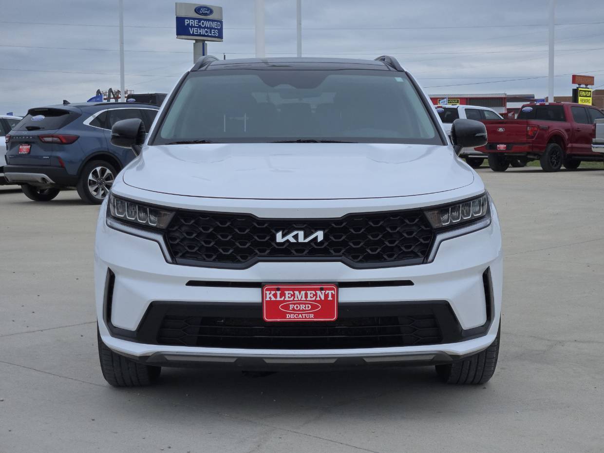 Used 2022 Kia Sorento S with VIN 5XYRL4LC0NG093552 for sale in Decatur, TX