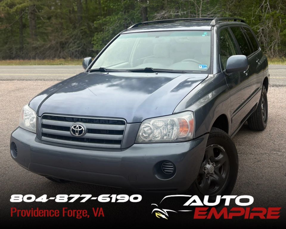 2004 Toyota Highlander Sport Utility 4D