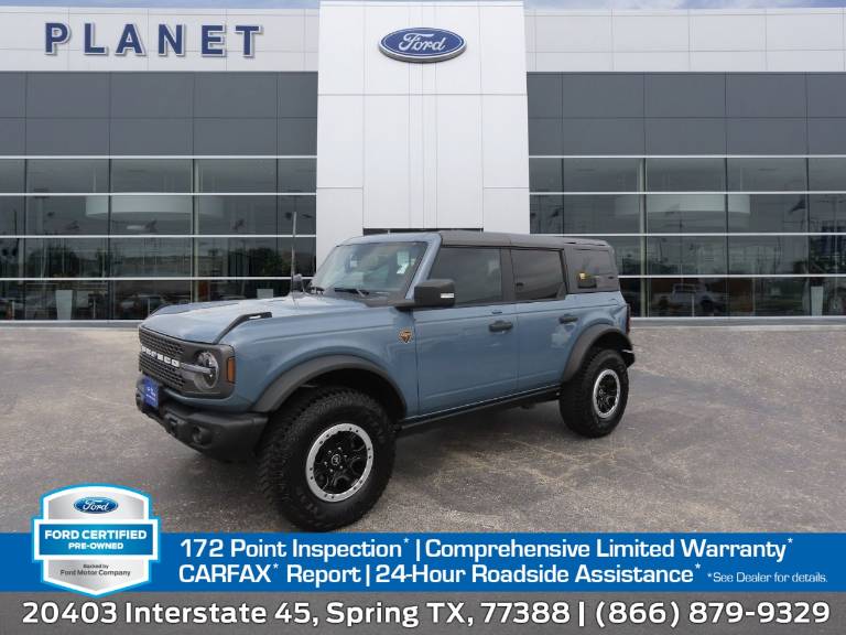 2023 Ford Bronco Badlands 4 Door Advanced 4X4