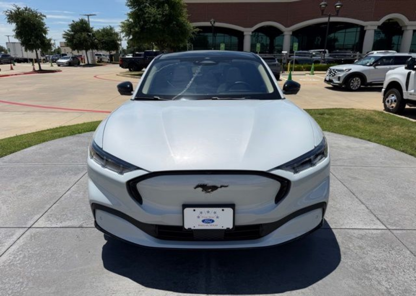 Certified 2023 Ford Mustang Mach-E Premium RWD with VIN 3FMTK3R73PMA66554 for sale in Dallas, TX