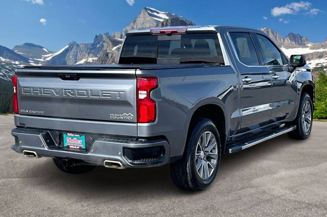 Certified 2021 Chevrolet Silverado 1500 High Country with VIN 1GCUYHEL5MZ128568 for sale in Kansas City