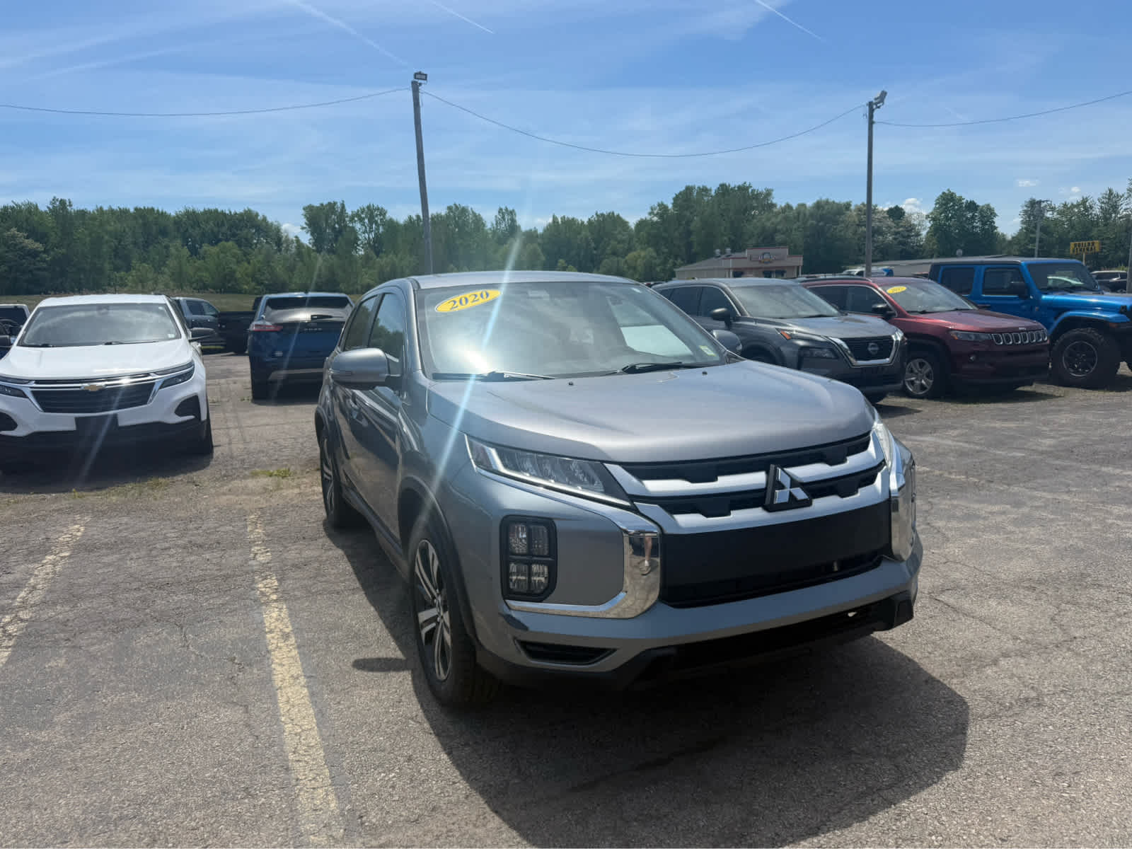 Used 2020 Mitsubishi Outlander Sport SE with VIN JA4AR3AU6LU020032 for sale in Williamson, NY