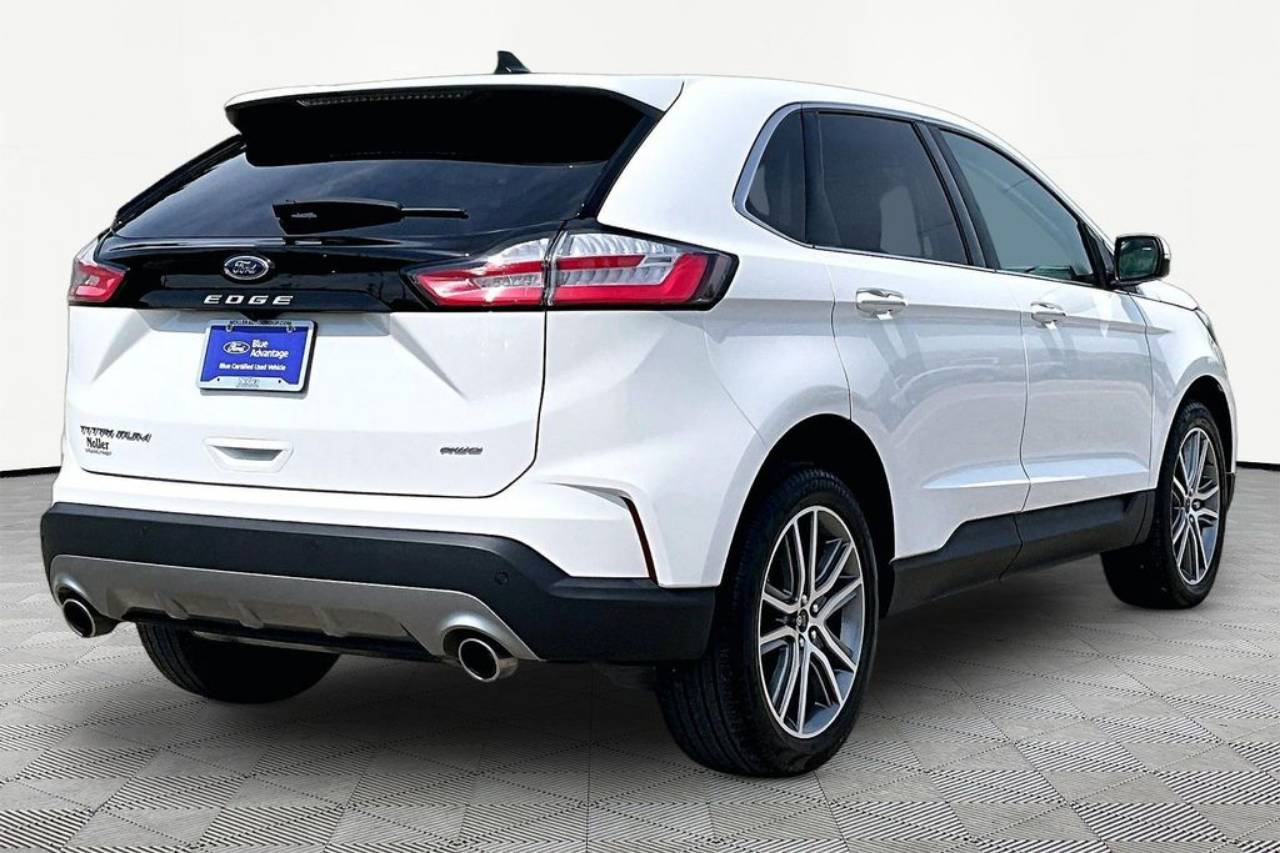 Certified 2024 Ford Edge Titanium with VIN 2FMPK4K94RBB25831 for sale in Kansas City