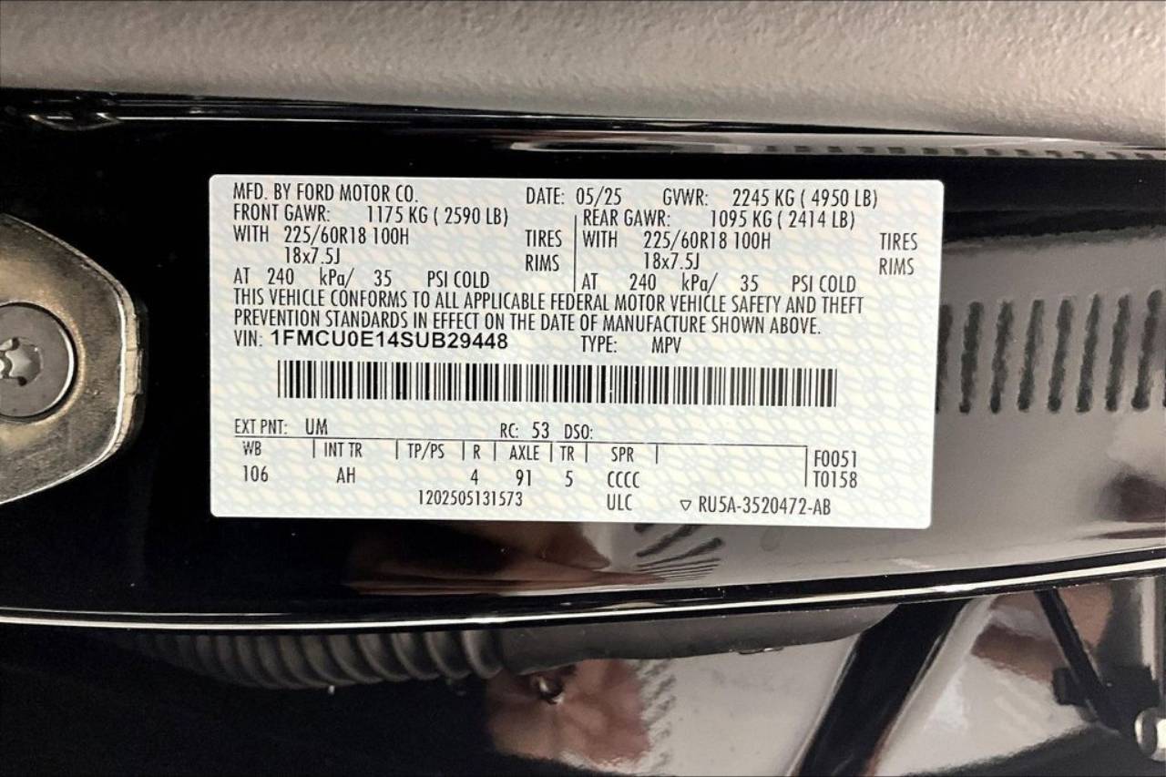 2025 Ford Escape Plug-in hybrid PHEV - Photo 8