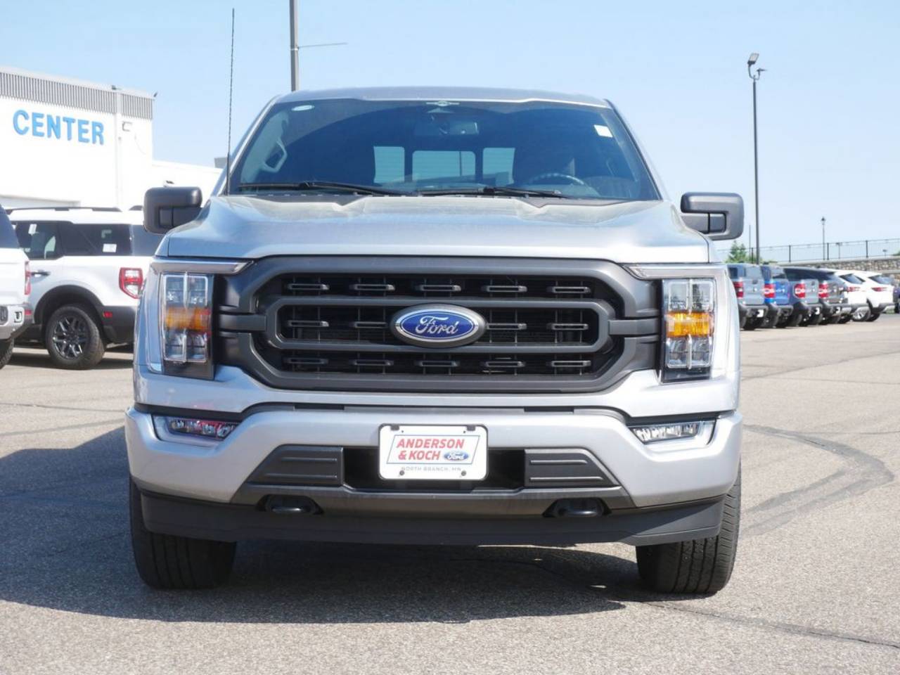 Used 2023 Ford F-150 XLT with VIN 1FTFW1E55PKE88833 for sale in North Branch, Minnesota