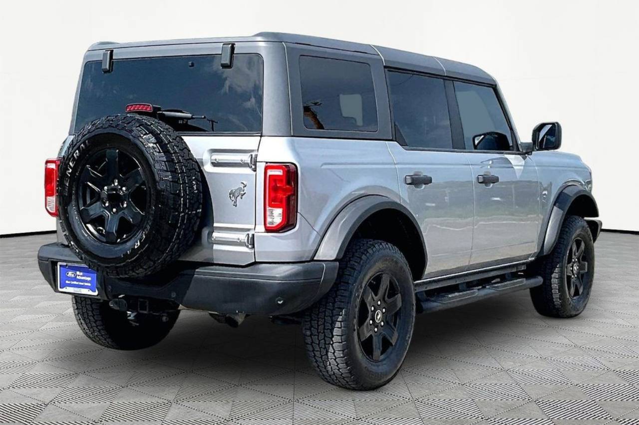 Certified 2024 Ford Bronco 4-Door Black Diamond with VIN 1FMEE1BP0RLA68572 for sale in Kansas City