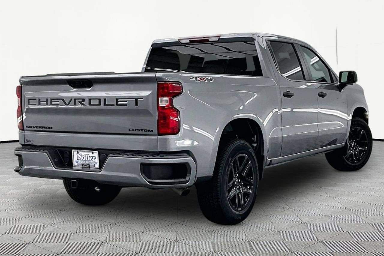 Certified 2023 Chevrolet Silverado 1500 Custom with VIN 1GCPDBEKXPZ202519 for sale in Kansas City