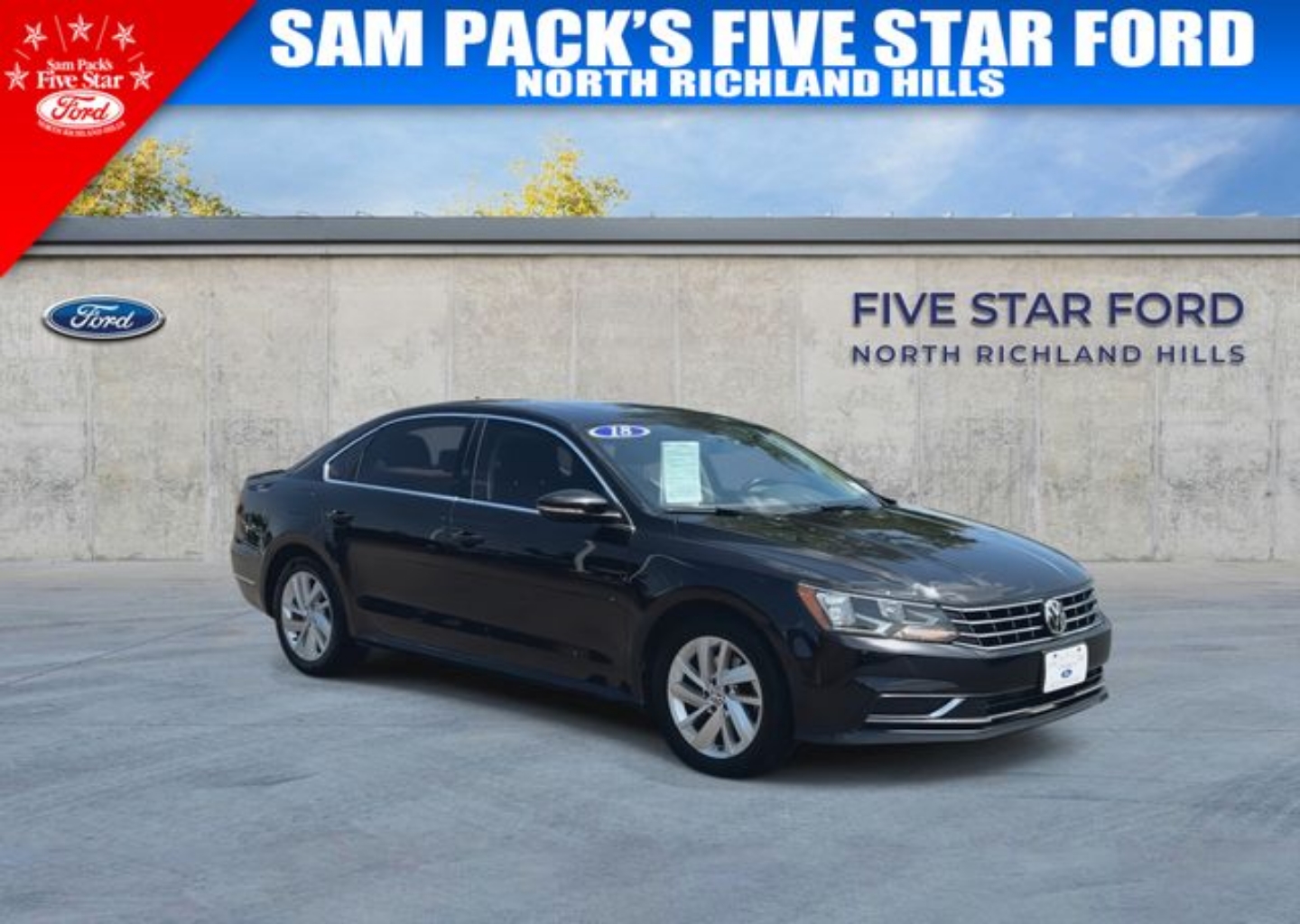 Used 2018 Volkswagen Passat SE with VIN 1VWBA7A31JC018365 for sale in North Richland Hills, TX