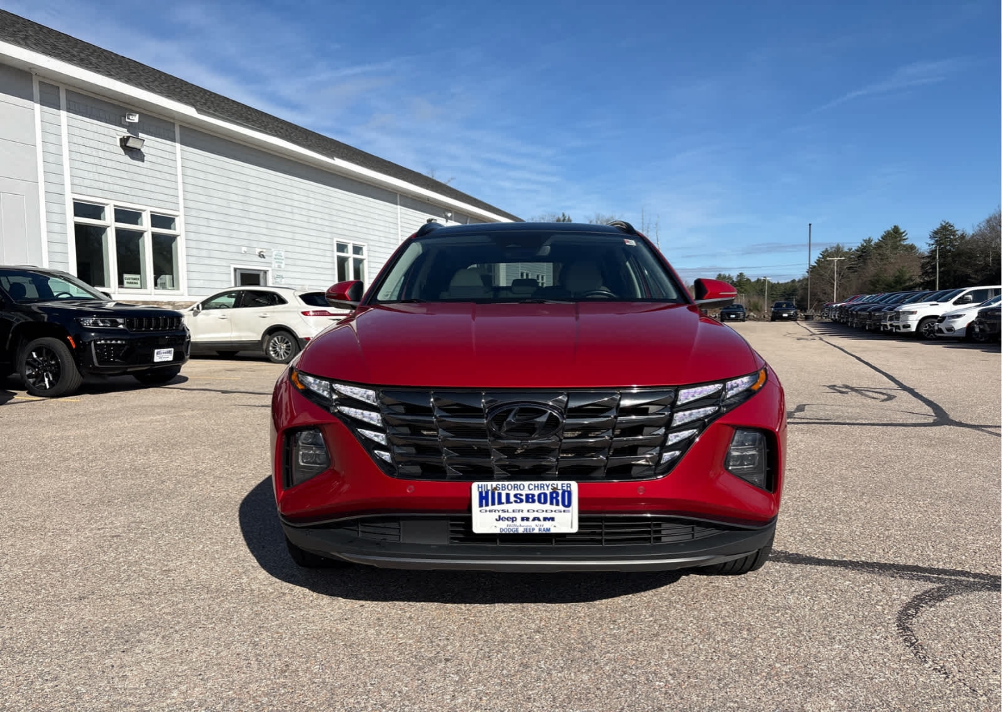 Used 2022 Hyundai Tucson Limited with VIN 5NMJECAE0NH004137 for sale in Hillsborough, NH