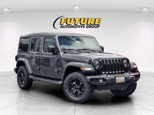 Used 2021 Jeep Wrangler Unlimited Willys