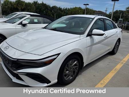 2024 Hyundai Elantra Hybrid Blue