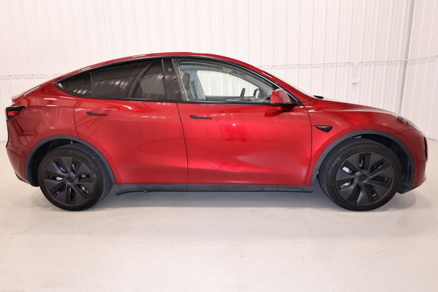 Used 2025 Tesla Model Y Long Range with VIN 7SAYGDEE8SF277223 for sale in Canfield, OH