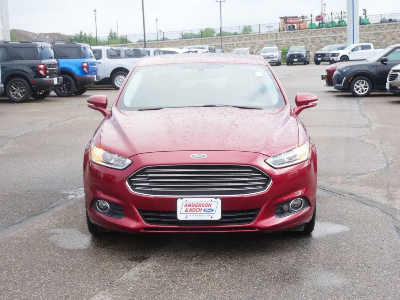 Used 2014 Ford Fusion SE with VIN 3FA6P0HD6ER129256 for sale in North Branch, Minnesota