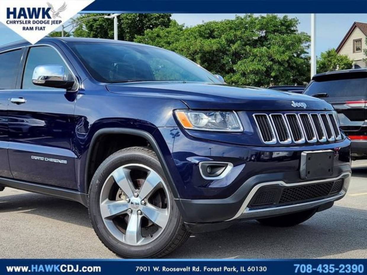 Used 2016 Jeep Grand Cherokee Limited with VIN 1C4RJFBG0GC312152 for sale in Niles, IL