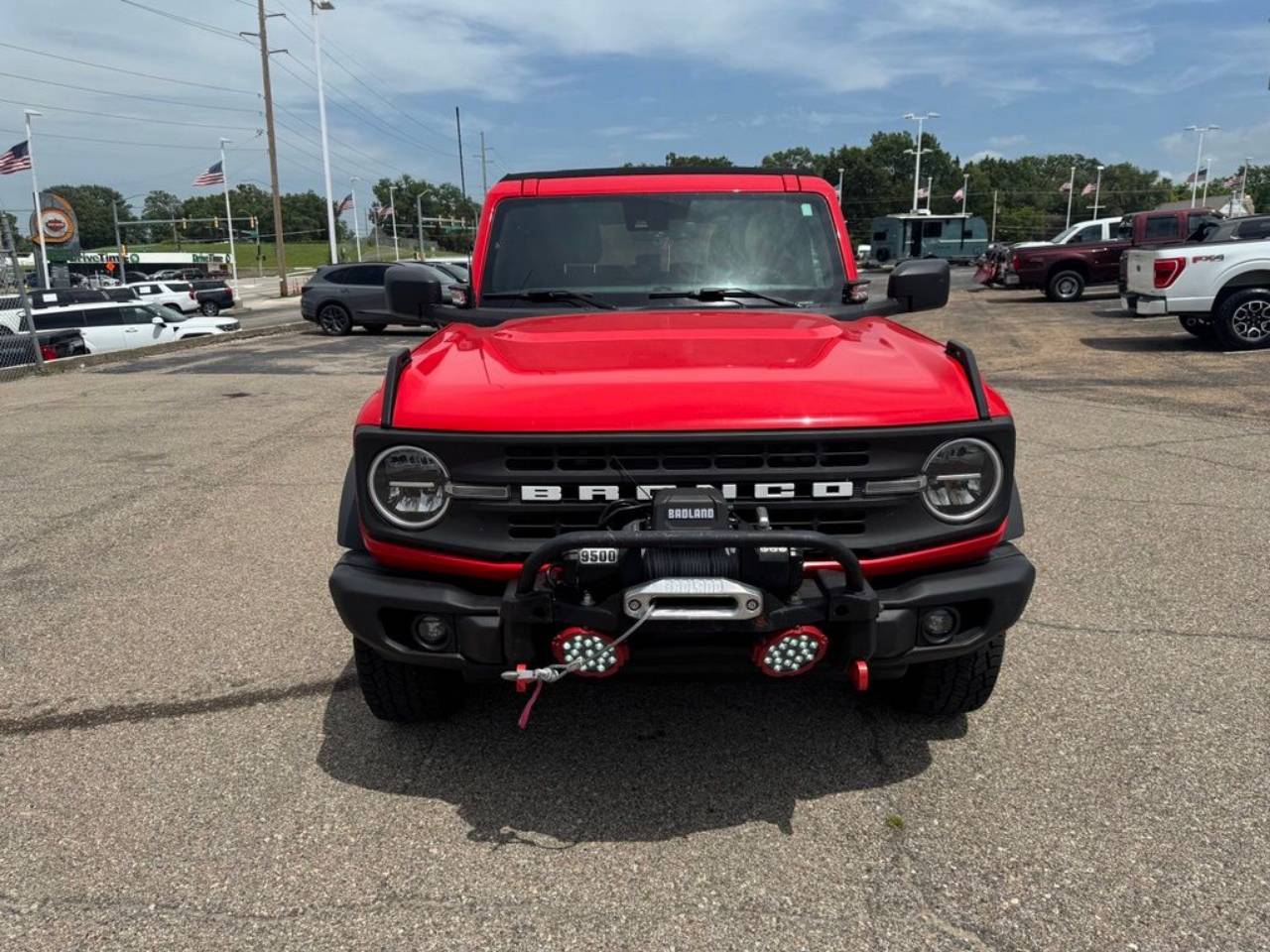 Certified 2023 Ford Bronco 4-Door Black Diamond with VIN 1FMDE5BH8PLB18353 for sale in Kansas City