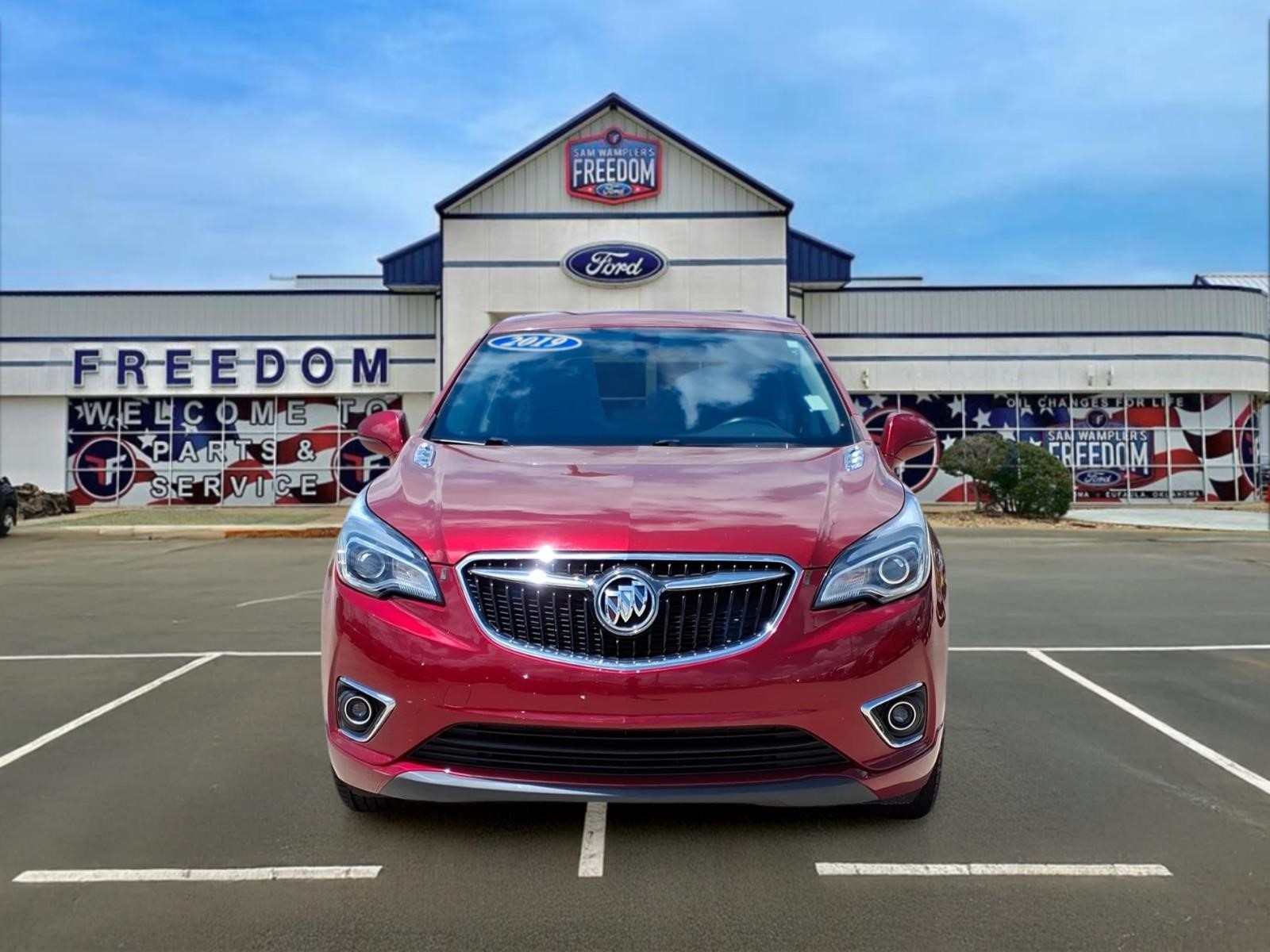 Used 2019 Buick Envision Preferred with VIN LRBFXBSA6KD017631 for sale in McAlester, OK