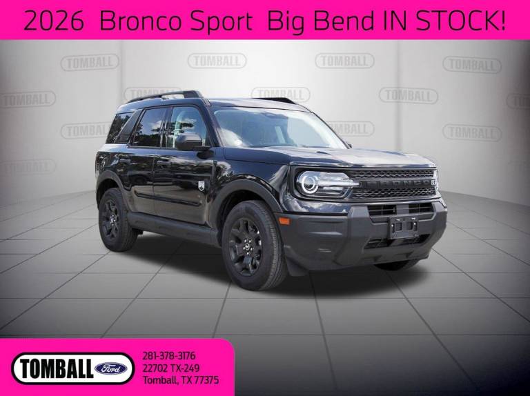 2026 Ford Bronco Sport BIG Bend