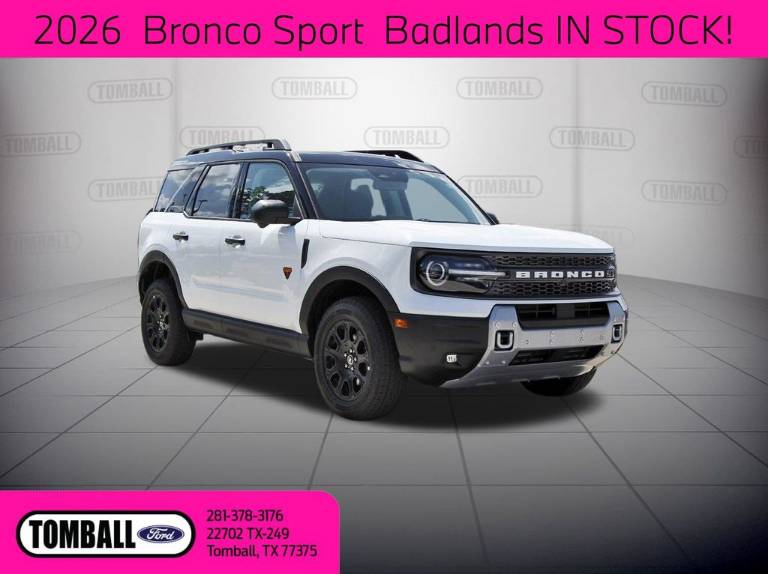 2026 Ford Bronco Sport Badlands