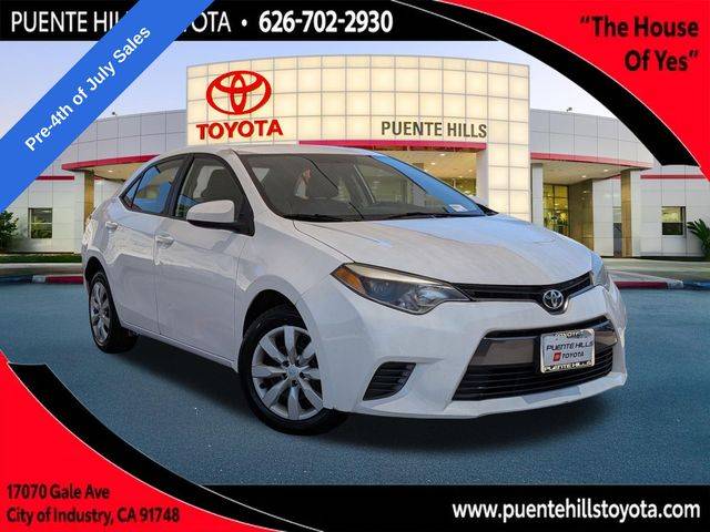 2016 Toyota Corolla L