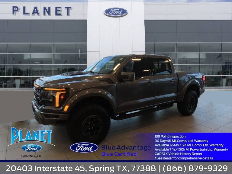 2024 Ford F-150 Raptor 4WD SuperCrew 5.5' Box