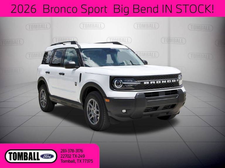 2026 Ford Bronco Sport BIG Bend