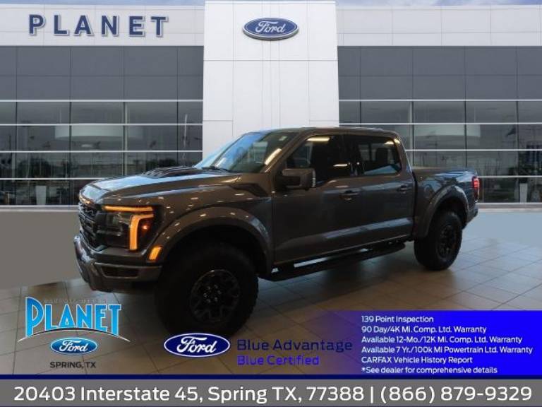 2024 Ford F-150 Raptor 4WD SuperCrew 5.5' Box