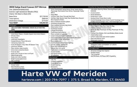 2008 Dodge Grand Caravan SXT