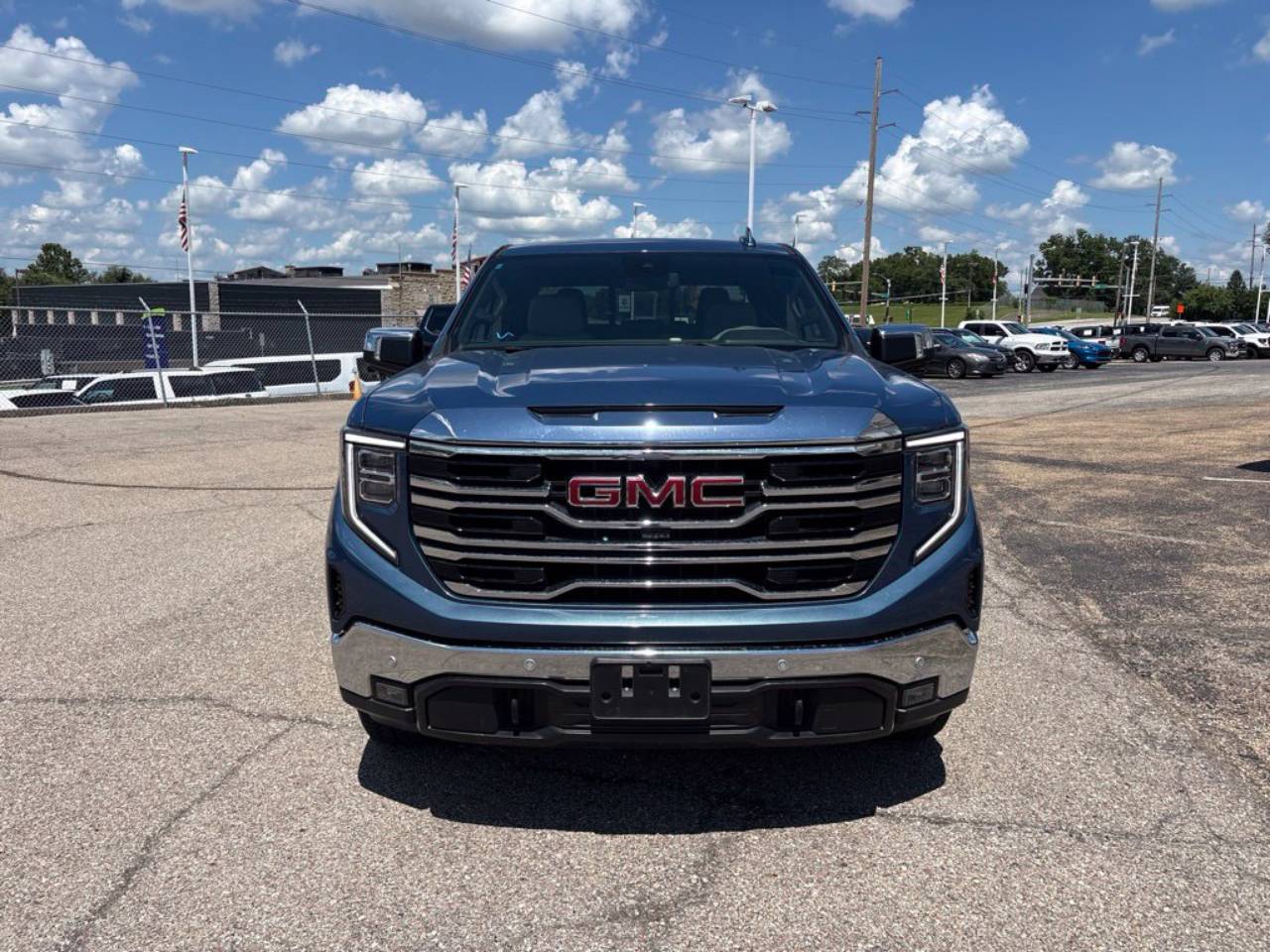 Certified 2024 GMC Sierra 1500 SLT with VIN 3GTUUDED0RG281850 for sale in Kansas City