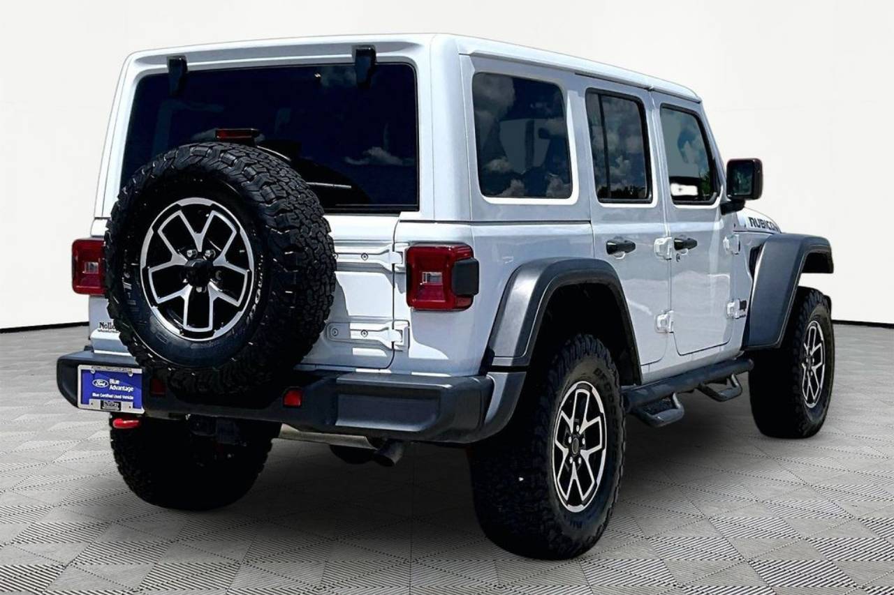 Certified 2025 Jeep Wrangler 4-Door Rubicon with VIN 1C4PJXFN5SW509461 for sale in Kansas City