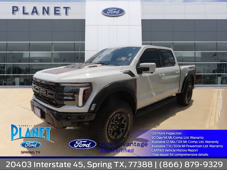 2024 Ford F-150 Raptor 4WD SuperCrew 5.5' Box