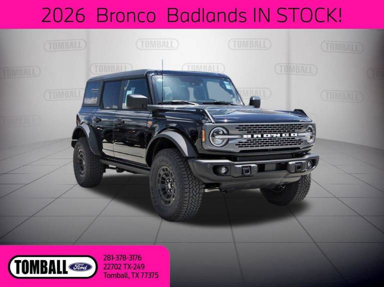 2026 Ford Bronco Badlands