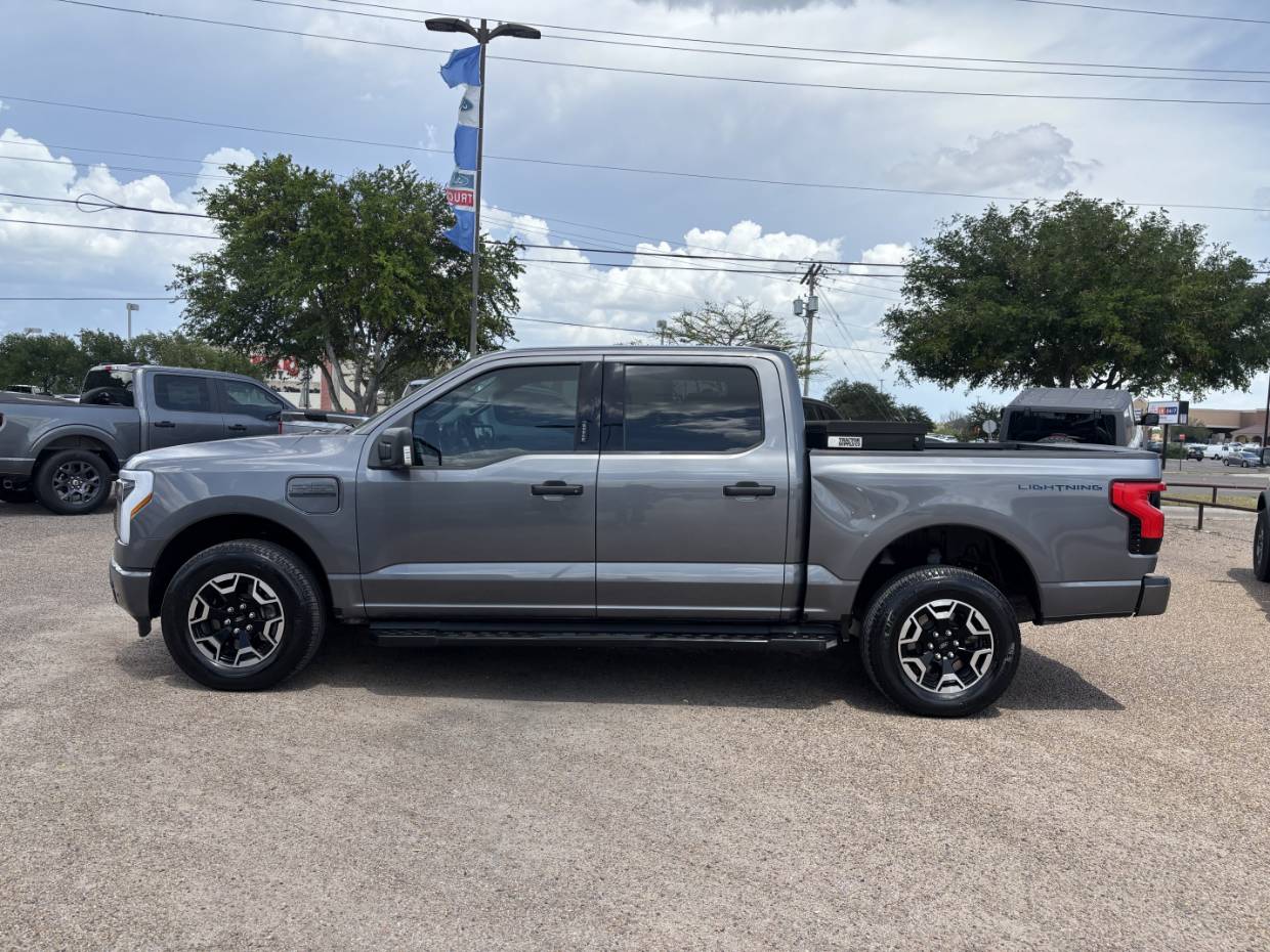 Certified 2023 Ford F-150 Lightning XLT with VIN 1FTVW1EL8PWG62512 for sale in Edinburg, TX