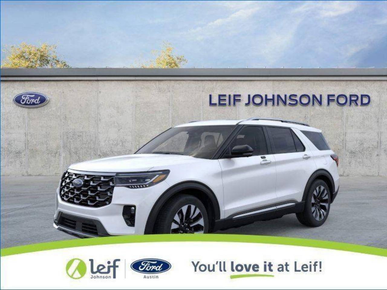 New 2026 Ford Explorer Platinum