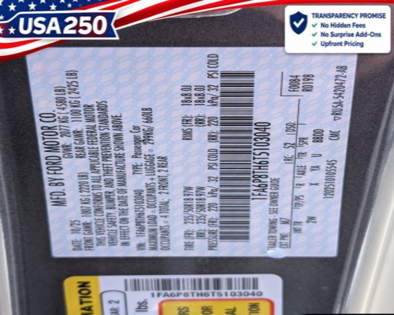 2026 Ford Mustang EcoBoost Fastback - Photo 24
