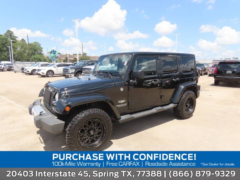 2015 Jeep Wrangler Unlimited 4WD 4DR Sahara